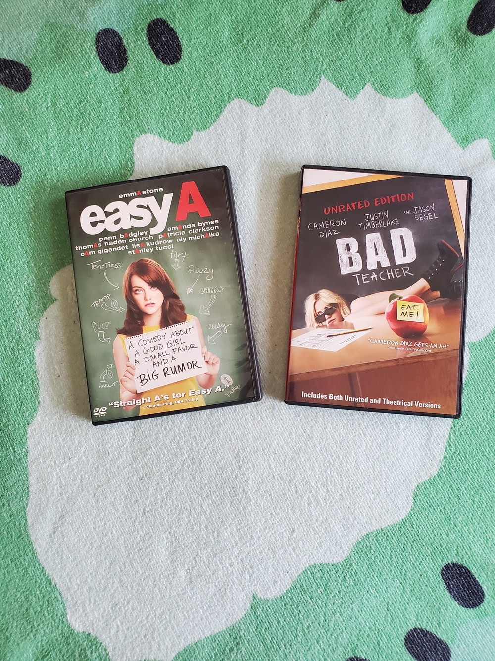 School DVD Bundle - Easy A & Bad Teacher